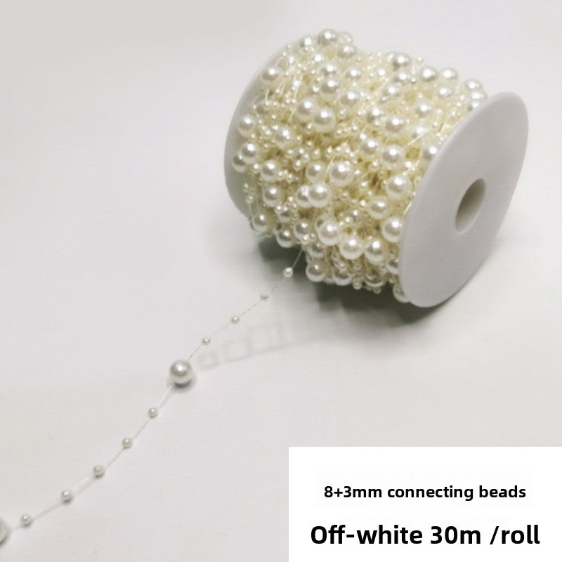 Stringing beads