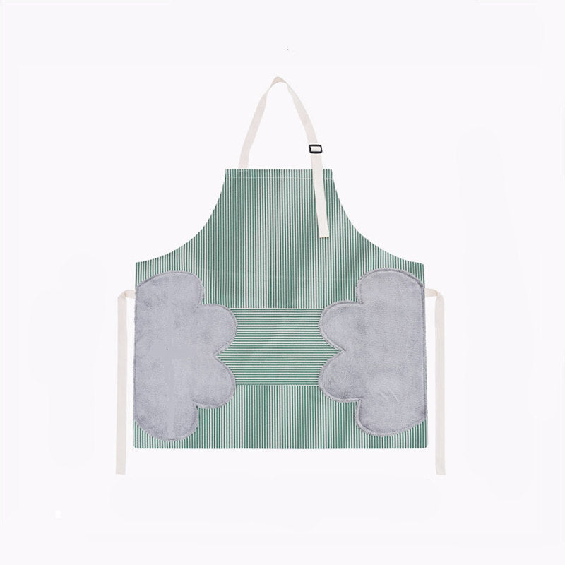 Striped apron