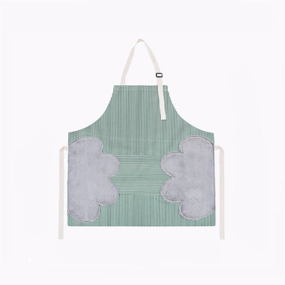 Striped apron