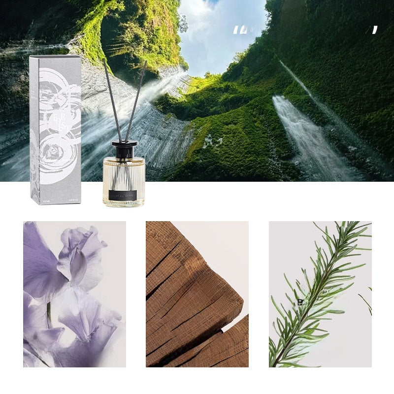 Striped Black Cap Fireless Aromatherapy Oil