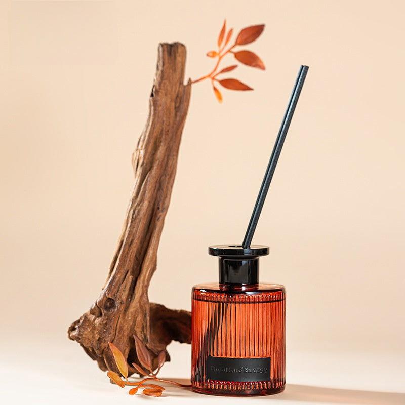Striped Black Cap Fireless Aromatherapy Oil