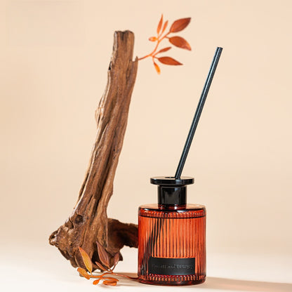 Striped Black Cap Fireless Aromatherapy Oil