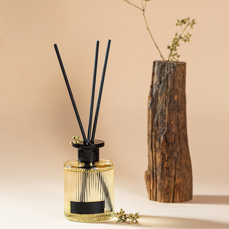 Striped Black Cap Fireless Aromatherapy Oil