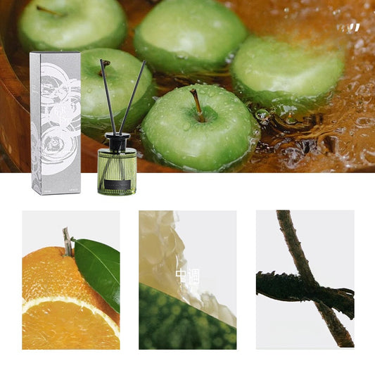 Striped Black Cap Fireless Aromatherapy Oil