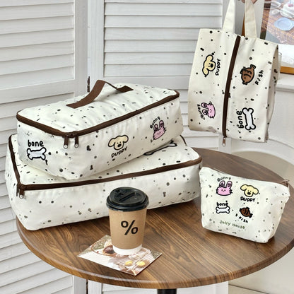 Striped Cat Storage Bag