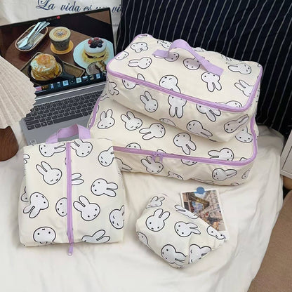 Striped Cat Storage Bag