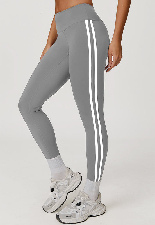 Striped fitness pants