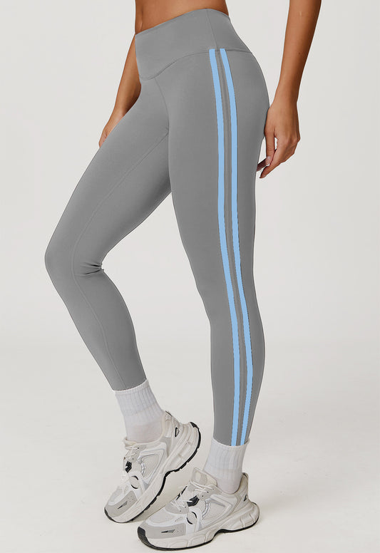 Striped fitness pants