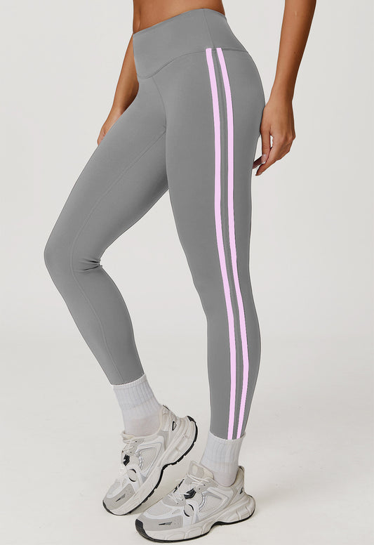 Striped fitness pants