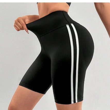 Striped fitness pants