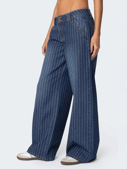 Striped Jeans