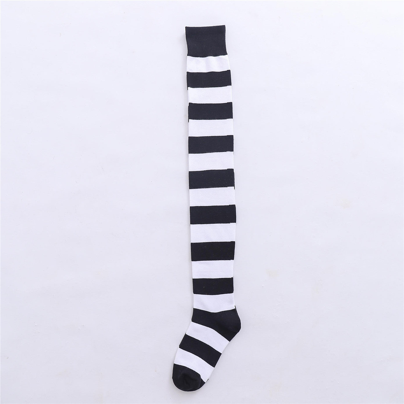 Striped Knee Socks