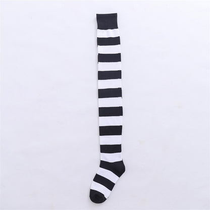 Striped Knee Socks