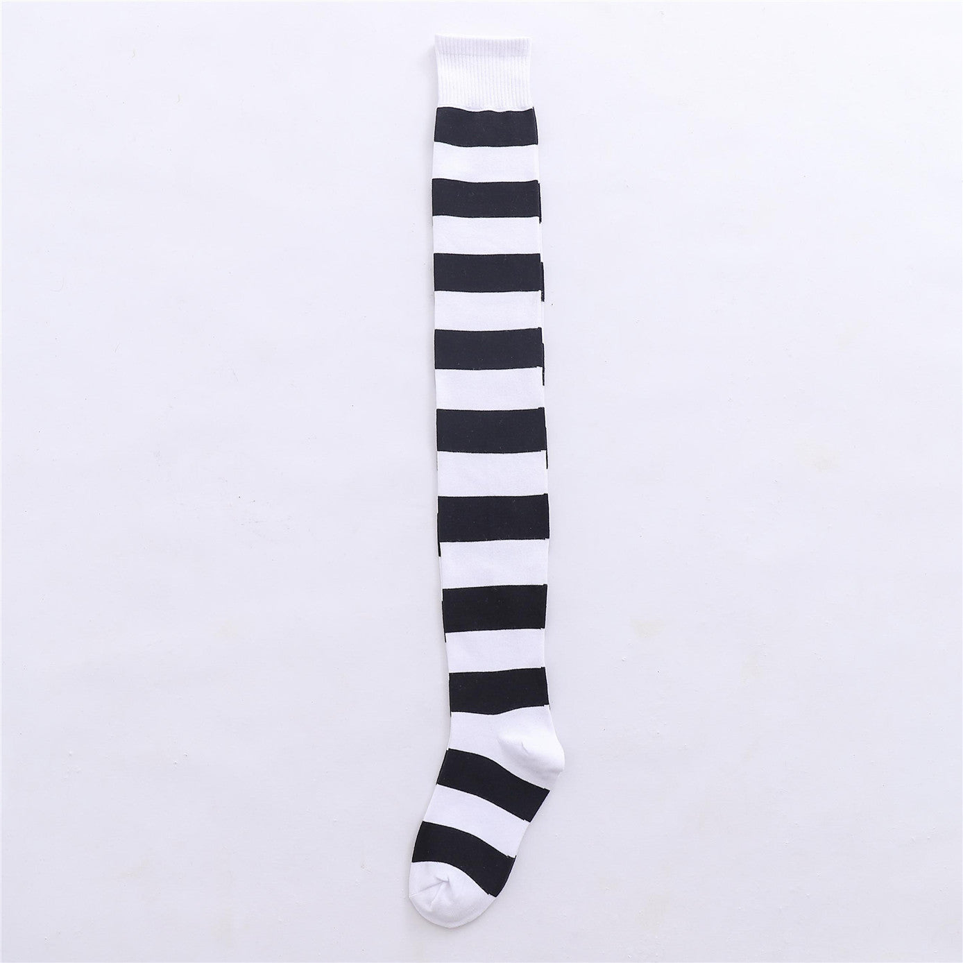 Striped Knee Socks