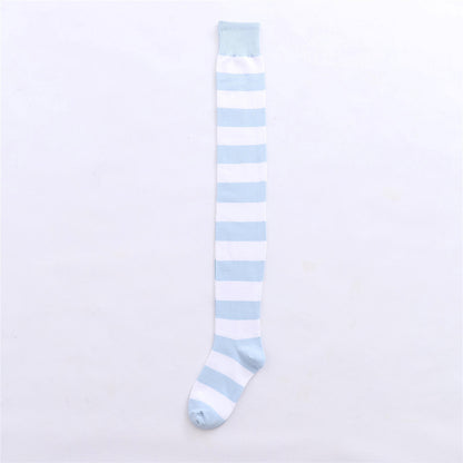 Striped Knee Socks