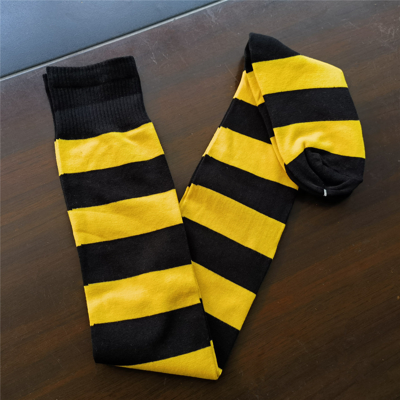Striped Knee Socks