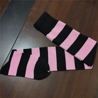 Striped Knee Socks