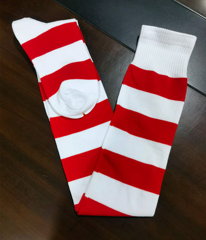 Striped Knee Socks
