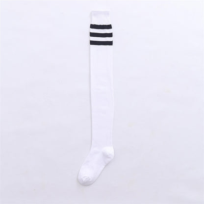 Striped Knee Socks