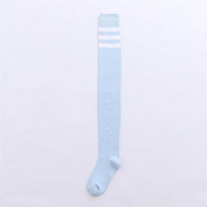 Striped Knee Socks