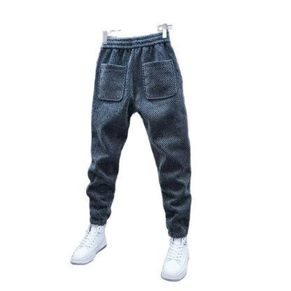 Striped Loose Fit Casual Pants