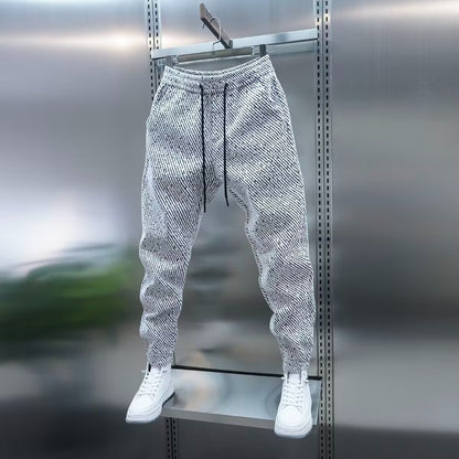 Striped Loose Fit Casual Pants
