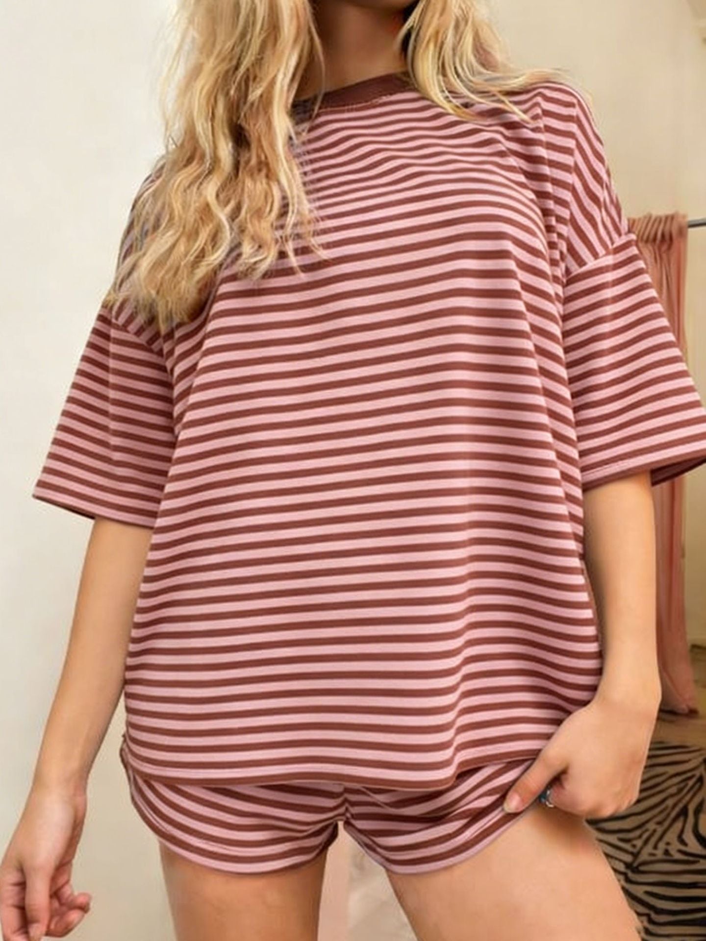 Striped Loose Fit T-Shirt