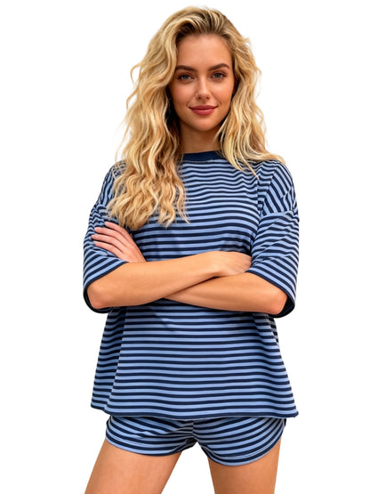 Striped Loose Fit T-Shirt