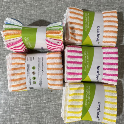 Striped Microfiber Dish Cloth