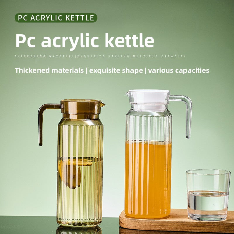 Striped Plastic Beverage Kettle
