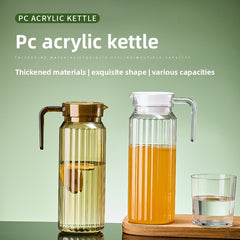 Transparent Striped Kettle 1.1L