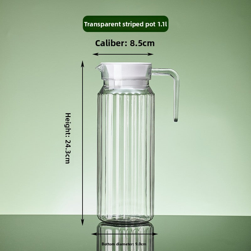 Striped Plastic Beverage Kettle