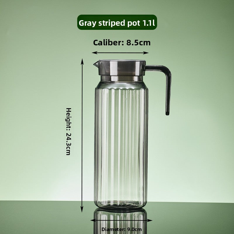 Striped Plastic Beverage Kettle