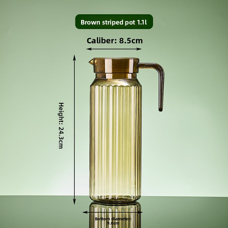 Striped Plastic Beverage Kettle