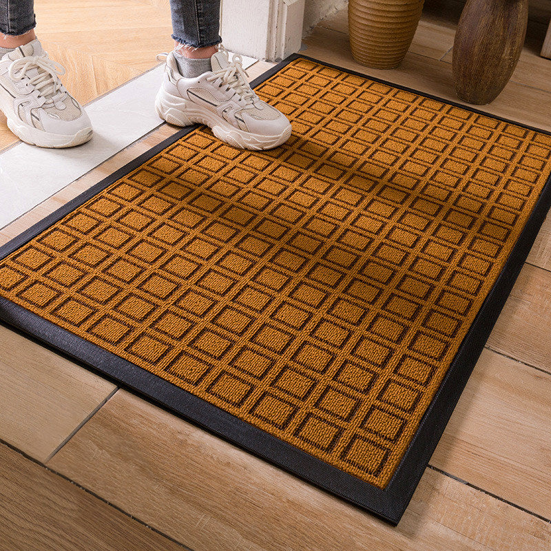 Striped Rubber Entrance Mat Anti-Slip Indoor Outdoor Doormat