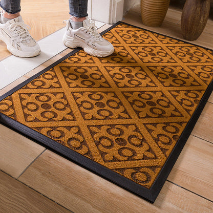 Striped Rubber Entrance Mat Anti-Slip Indoor Outdoor Doormat