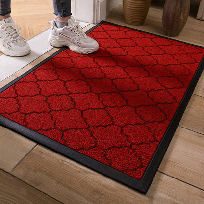 Striped Rubber Entrance Mat Anti-Slip Indoor Outdoor Doormat