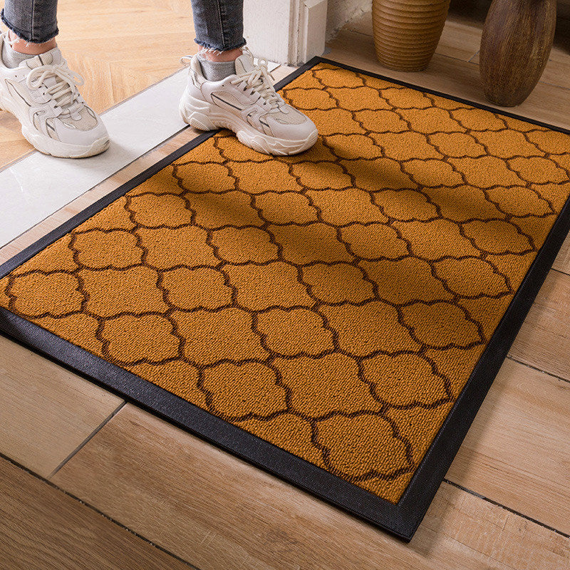 Striped Rubber Entrance Mat Anti-Slip Indoor Outdoor Doormat