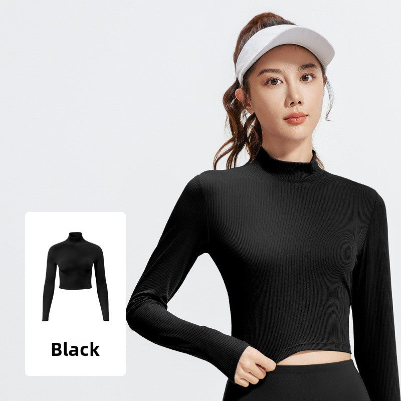 Striped Slim Fit Yoga Top