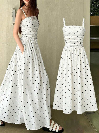 Striped Spaghetti Strap Dress for Women