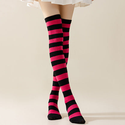 Striped stockings