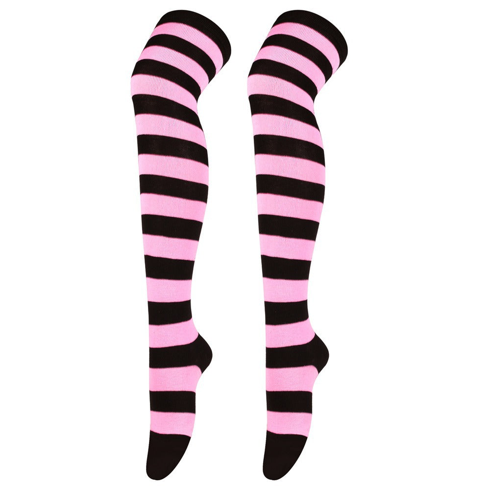 Striped stockings