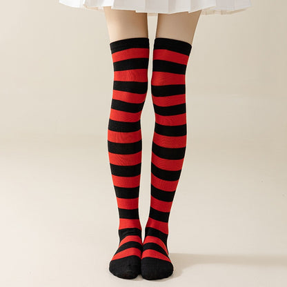 Striped stockings