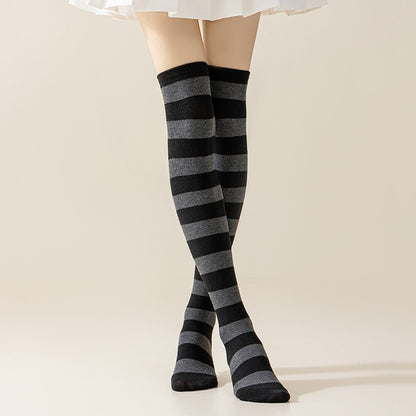 Striped stockings
