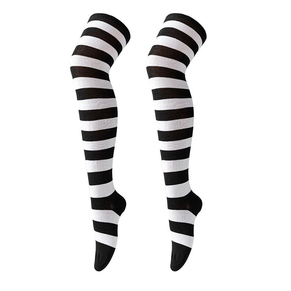 Striped stockings