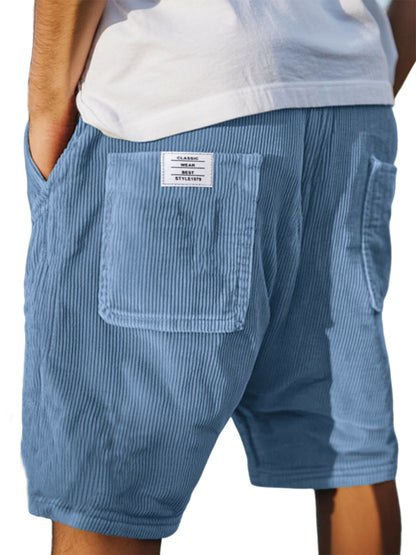 Striped Versatile Casual Shorts