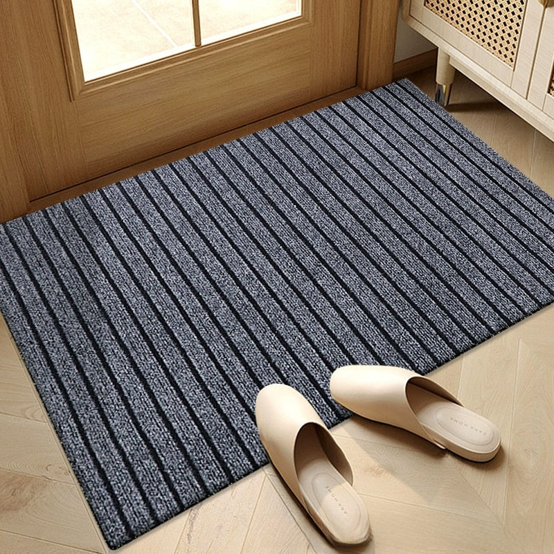 Striped Water-Absorbent Non-Slip Floor Mat