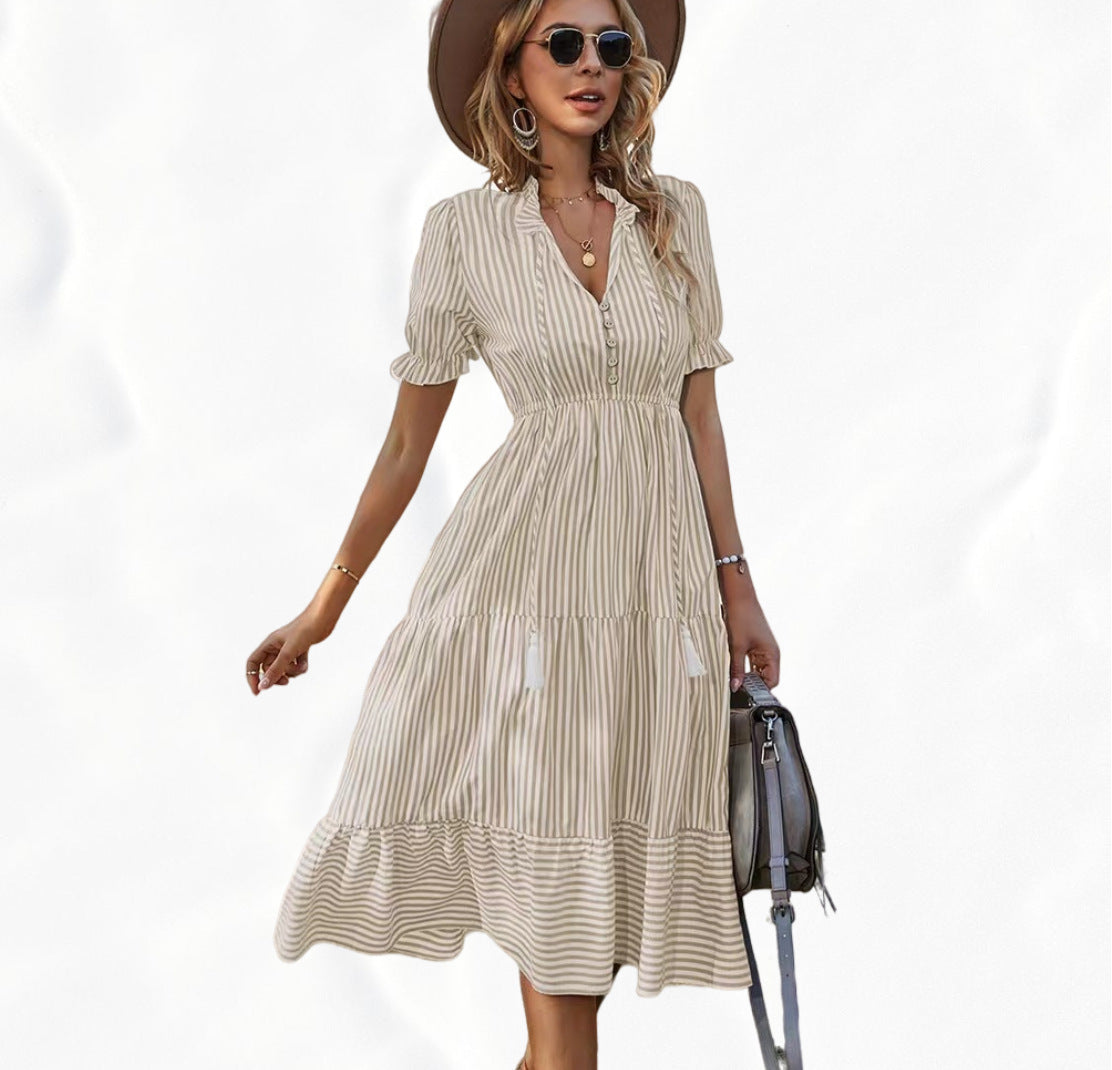 Stripesd Dress