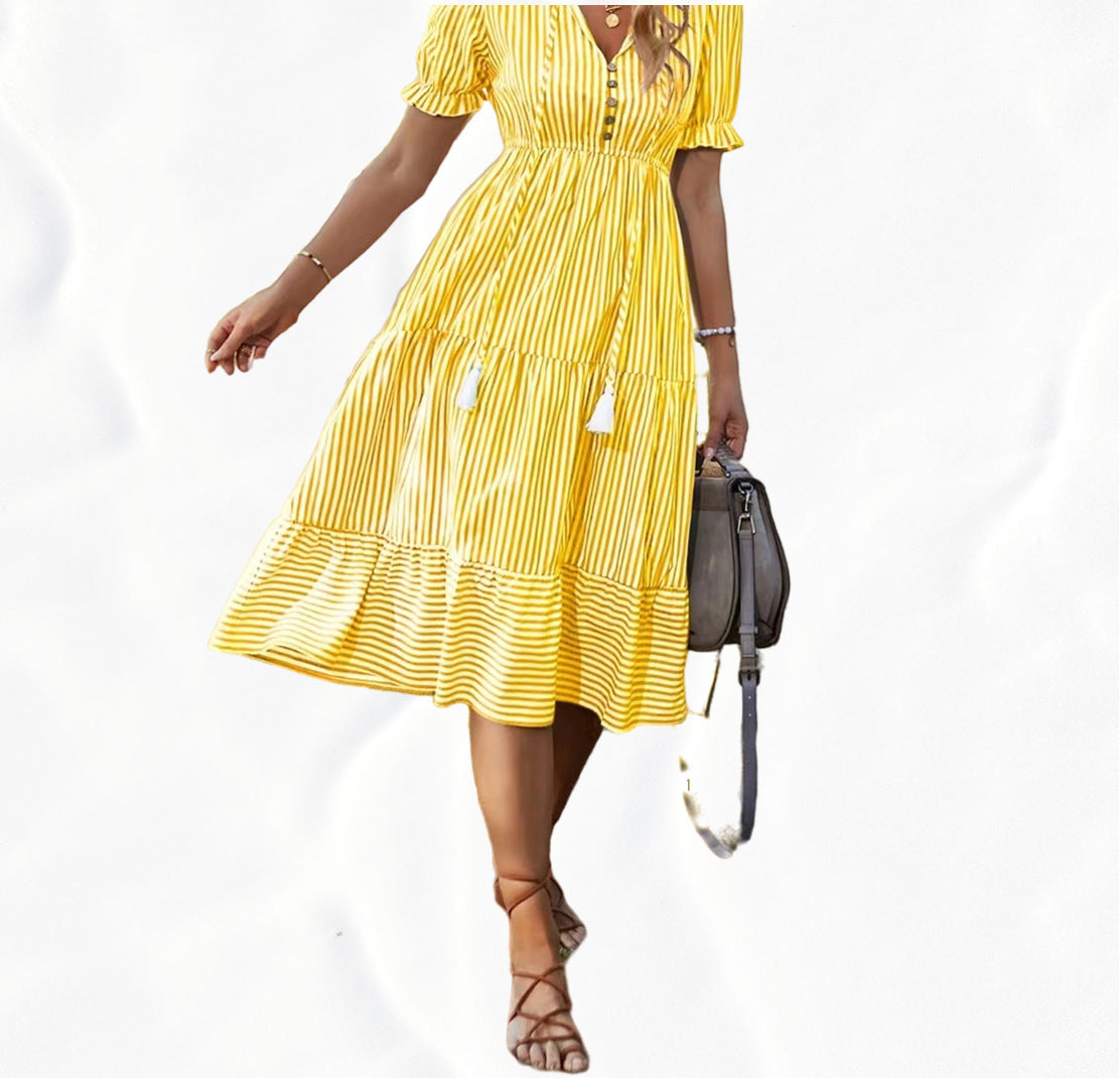 Stripesd Dress