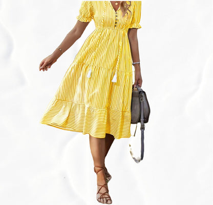 Stripesd Dress